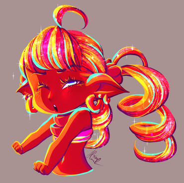 Hyperpop Color Practice
