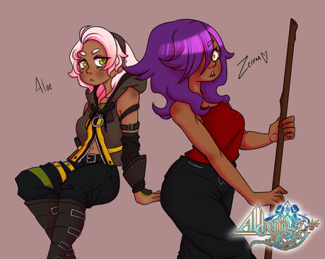 Alchemia Story - Zerran &amp; Aloe